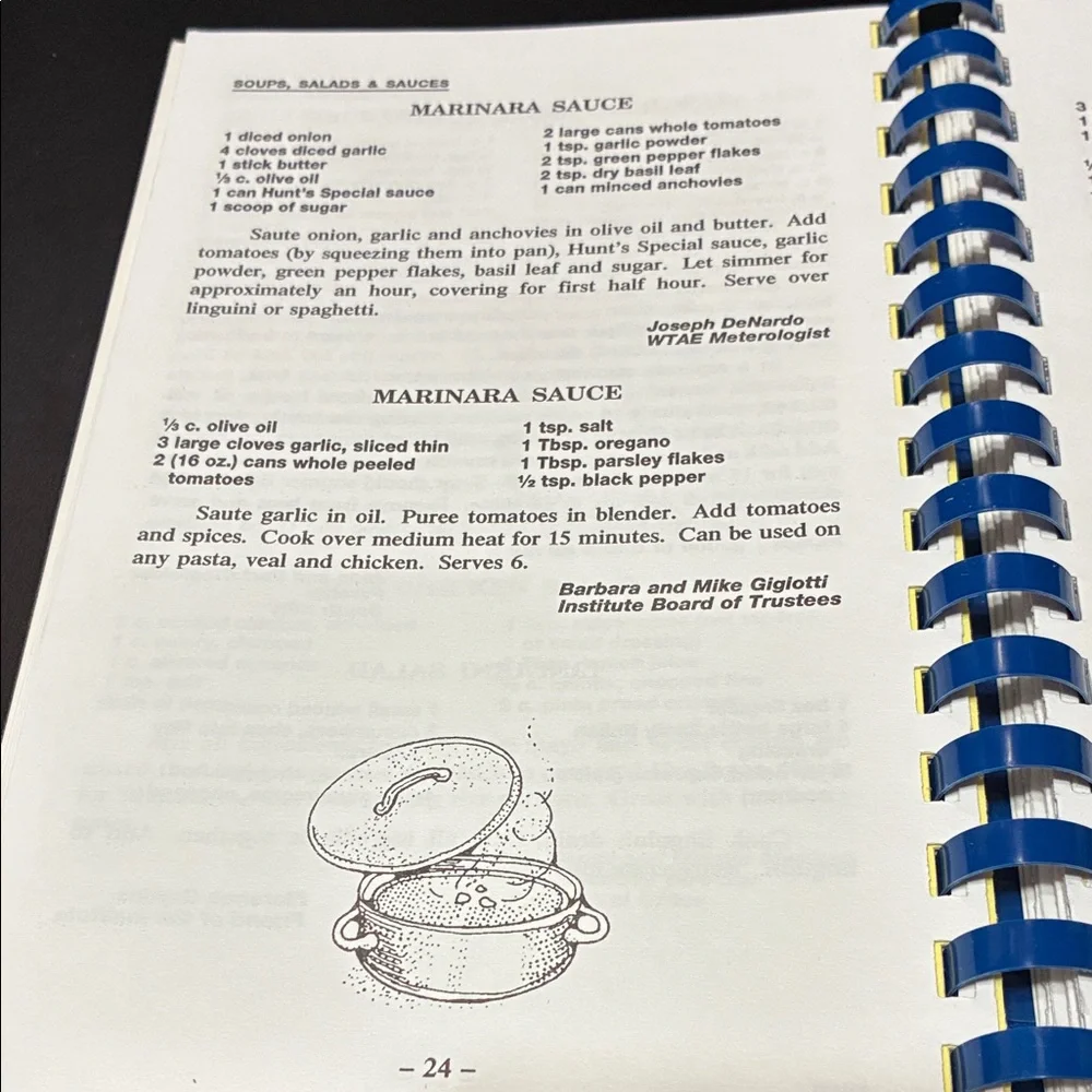 The Early Learning Institute Pittsburgh PA Celebrity Cookbook 2000